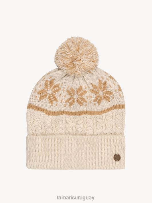 Tamaris 8NTH2834 accesoriosmujer gorro - beige/blanco antiguo