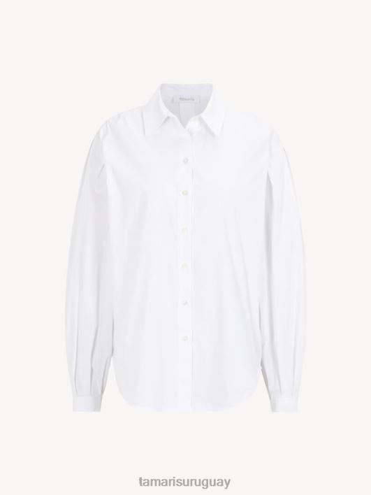 Tamaris 8NTH2456 ropamujer blusa - blanco/blanco brillante