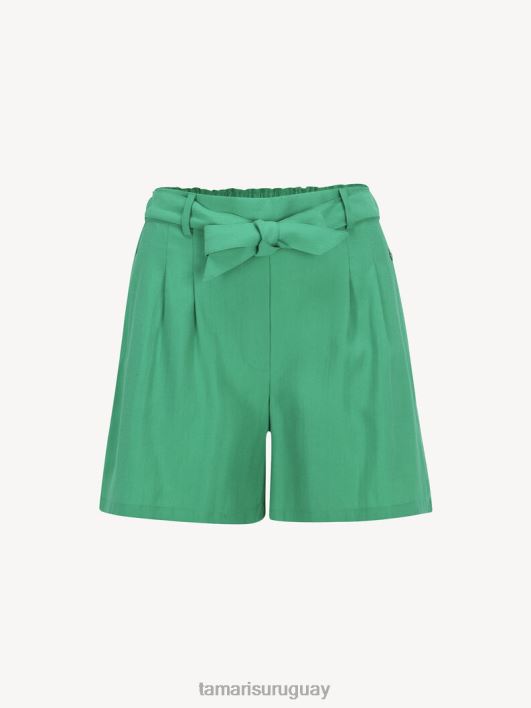 Tamaris 8NTH2396 ropamujer pantalones cortos - verde/jelly bean