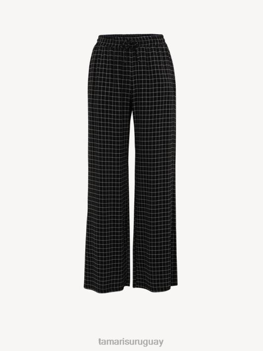 Tamaris 8NTH2447 ropamujer pantalones - black/black beauty check