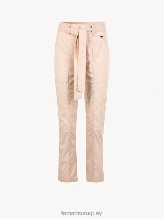 Tamaris 8NTH2465 ropamujer pantalones - beige/luz de luna