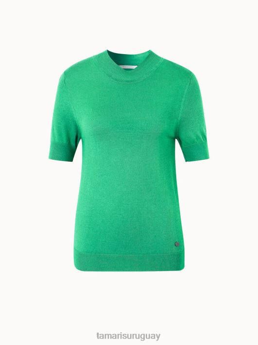 Tamaris 8NTH2506 ropamujer camiseta - verde/jelly bean