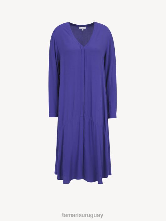 Tamaris 8NTH2398 ropamujer vestido - morado/azul oscuro