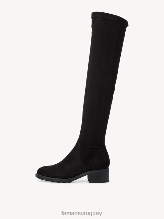 Tamaris 8NTH1213 zapatosmujer botas overknee - negro