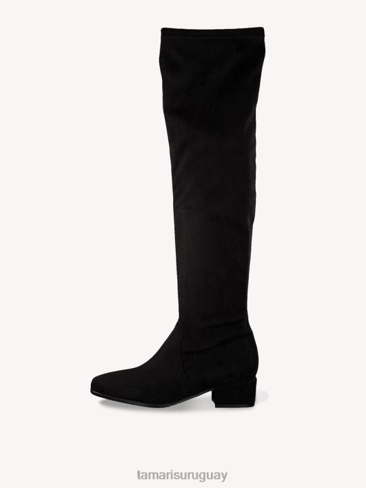 Tamaris 8NTH1759 zapatosmujer botas overknee - negro