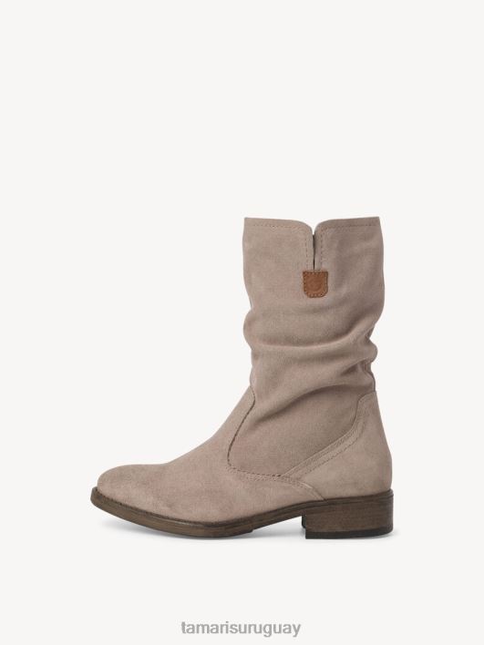 Tamaris 8NTH1072 zapatosmujer botín de piel - marrón/taupe