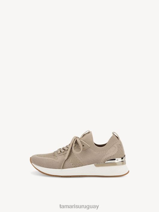 Tamaris 8NTH1024 zapatosmujer zapatilla deportiva - beige/marfil metalizado