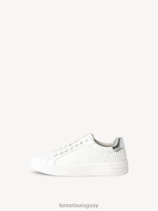 Tamaris 8NTH1799 zapatosmujer zapatilla deportiva - white/offwhite str.